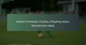 Herbert Prohaska: Počátky, Příspěvky klubu, Mezinárodní odkaz